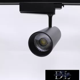 VMAX Single-phase rail-mounted LED lamp BL 20W NW