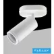 UNIVERSO Spot light fixture 1xGU10 Max.35w IP20 D55x110x110mm White