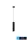 UNIVERSO Pendant light 1xGU10 Max.35w IP20 Black/Gold D55x300x2000mm