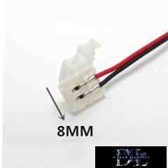 UNIVERSO extension piece for 8mm LED strip with DC head
