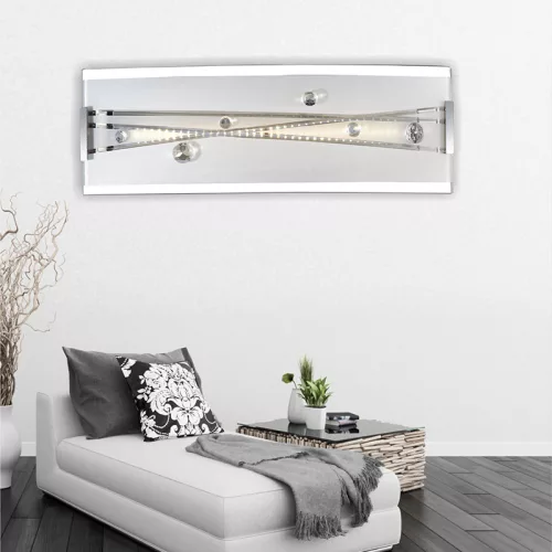 ELDLUX Wall lamp 7.2W WW chrome