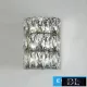 ELDLUX Crystal glass wall lamp LED 6W CCT 480lm IP20 160*110*230mm