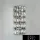 ELDLUX Crystal glass wall lamp LED 10W CCT 800lm IP20 160*110*390mm