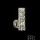 ELDLUX Crystal glass wall lamp LED 10W CCT 800lm IP20 100*260*150mm