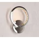 ELDLUX RINGS crystal glass wall lamp chrome 8W 4000K