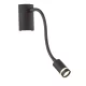 ELDLUX FLEXI Wall lamp 3W WW black