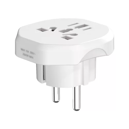 ELDLUX Travel adapter (World to Europe) 230V/10A/2300W