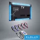 WISDOM USB LED strip 5050-30D 5V RGB IP65 2m