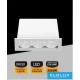 UNIVERSO recessed spotlight 6W 401lm 3000k 24° IP20 69x31mm white