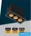 UNIVERSO recessed spot light 6W 394lm 4000k 24° IP20 69x31mm Black/Gold
