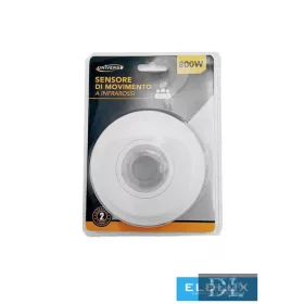   UNIVERSO Built-in motion sensor PIR 800W 6m 100-360° IP20 White