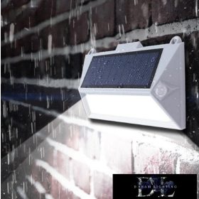 UNIVERSO Solar wall lamp PIR 5V 0.8w 150lm 6500k IP65 gray