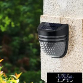   UNIVERSO Solar wall lamp 5V 0.3w 30lm 3000k IP65 black 110x102x57mm