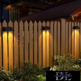   UNIVERSO Solar wall lamp 5V 0.8w 30lm 3000k IP65 black 142x80x73mm