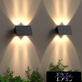   UNIVERSO Solar wall lamp 5V 1w 60lm 3000k IP65 black 170x80x73mm