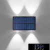 UNIVERSO Solar wall lamp 5V 1w 60lm 6500k IP65 black 170x80x73mm