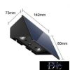 UNIVERSO Solar wall lamp 5V 1w 60lm 6500k IP65 black 170x80x73mm