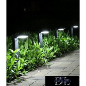   UNIVERSO Solar garden lamp 5V 2w 200lm 6500k IP65 black 573x162x90mm