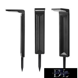 UNIVERSO Solar garden lamp 5V 2w 200lm 6500k IP65 black 573x162x90mm