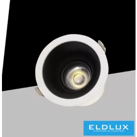   UNIVERSO Spotlight 10w 3000k 645lm 27° RA90 ∅85×73mm cutout:D75 IP20 white