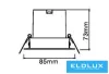 UNIVERSO Spotlight 10w 3000k 645lm 27° RA90 ∅85×73mm cutout:D75 IP20 white