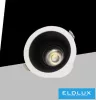 UNIVERSO Spot lamp 10w 6500k 645lm 27° RA90 ∅85×73mm cutout:D75 IP20 white