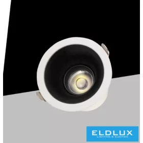   UNIVERSO Spot lamp 10w 6500k 645lm 27° RA90 ∅85×73mm cutout:D75 IP20 white