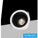 UNIVERSO Spot lamp 10w 6500k 645lm 27° RA90 ∅85×73mm cutout:D75 IP20 white