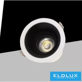   UNIVERSO Spot lamp 10w 4000k 645lm 27° RA90 ∅85×73mm cutout:D75 IP20 white
