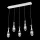 ELDLUX MEDÚZA pendant lamp 5×5W NW chrome