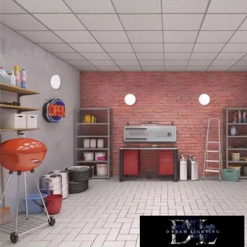 EMOS TORI LED lamp, round, 15W, 1250lm, WW, IP54, white